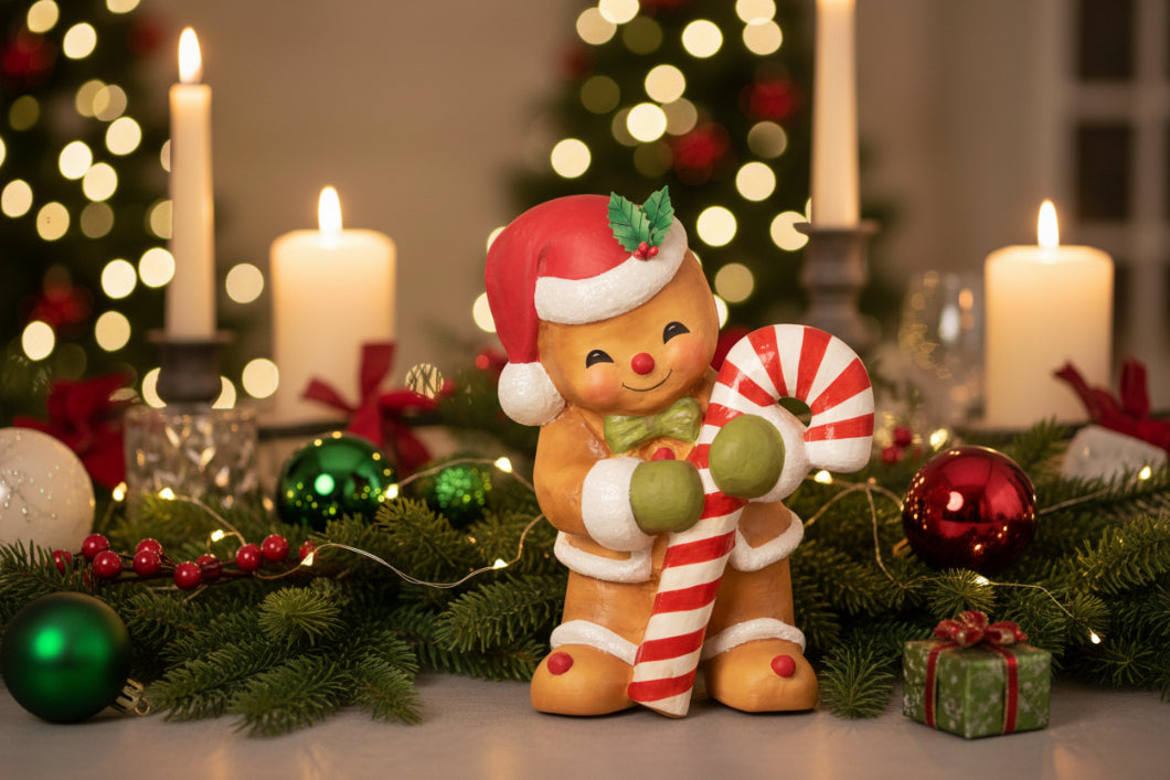Bethany Lowe Christmas Gingerbread George TJ4313 - The Primitive Pineapple Collection