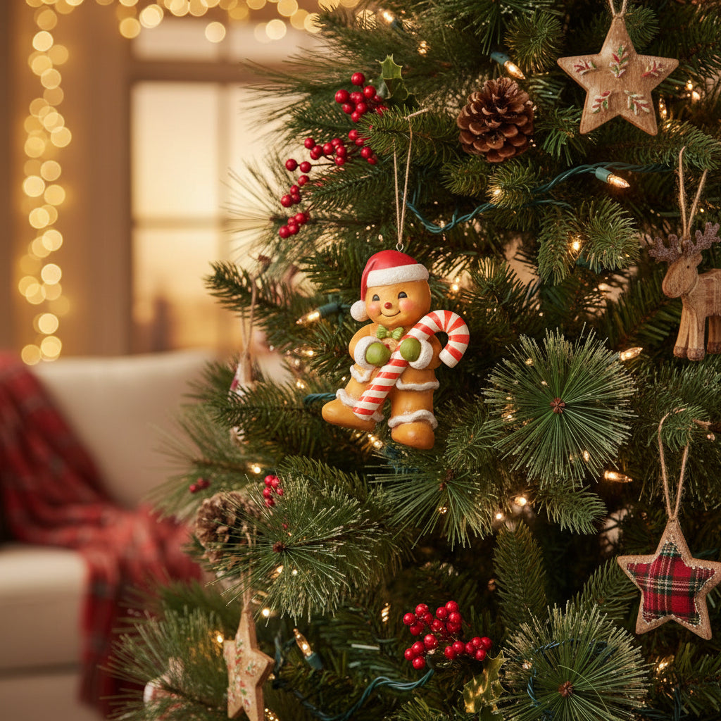 Bethany Lowe Christmas Gingerbread George Ornament TJ4318