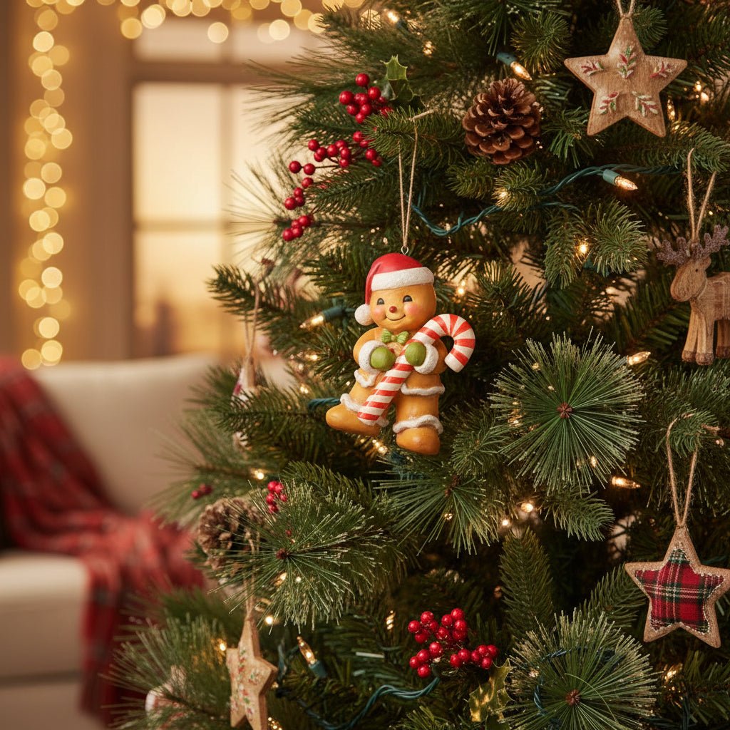 Bethany Lowe Christmas Gingerbread George Ornament TJ4318 - The Primitive Pineapple Collection