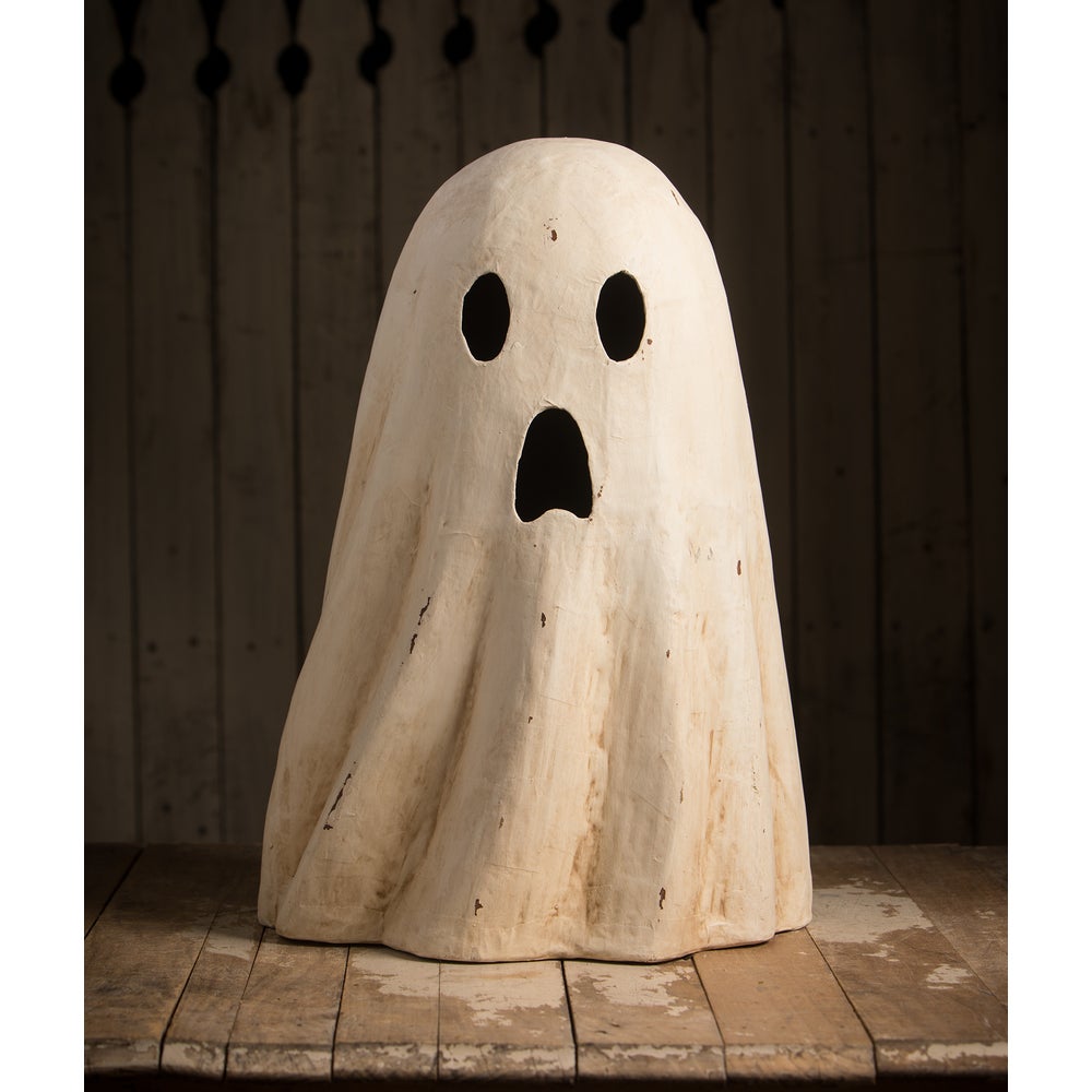 Bethany Lowe Halloween Ghost Luminary Large TJ8651 - The Primitive Pineapple Collection