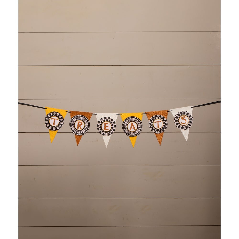 Bethany Lowe Halloween Treats Candy Corn Garland TL1368 - The Primitive Pineapple Collection