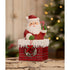 Bethany Lowe Christmas Ho Ho Santa Chimney Container TL3363 - The Primitive Pineapple Collection