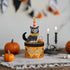 Bethany Lowe Halloween Cecil Cat On Box TL4355 - The Primitive Pineapple Collection