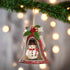 Bethany Lowe Christmas Kitschmas Snowman in Bell TL4375 - The Primitive Pineapple Collection