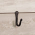 Primitive Black Iron 2.5” Church Hook - The Primitive Pineapple Collection