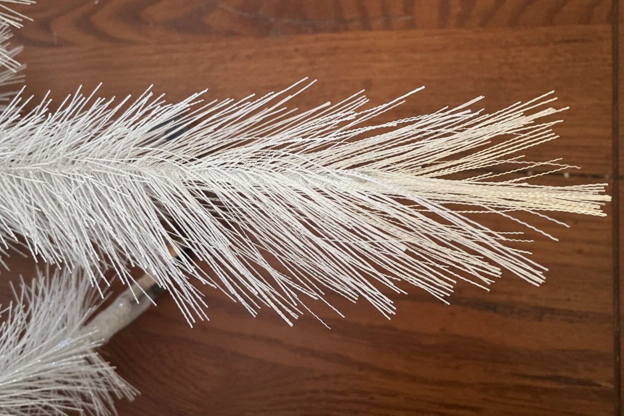 Primitive Farmhouse 24" White Feather Tree - The Primitive Pineapple Collection