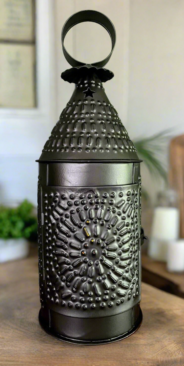 Primitive Punched Tin Baker&