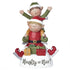 Christmas Blossom Bucket Naughty Or Nice Stacked Elves w/ Christmas Presents - The Primitive Pineapple Collection