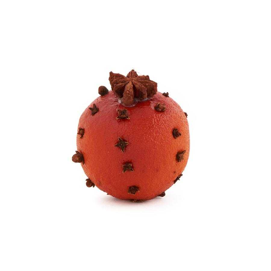 2.25 Inch Orange w/Real Cloves & Star Anise Bowl Filler Primitive/Colonial - The Primitive Pineapple Collection