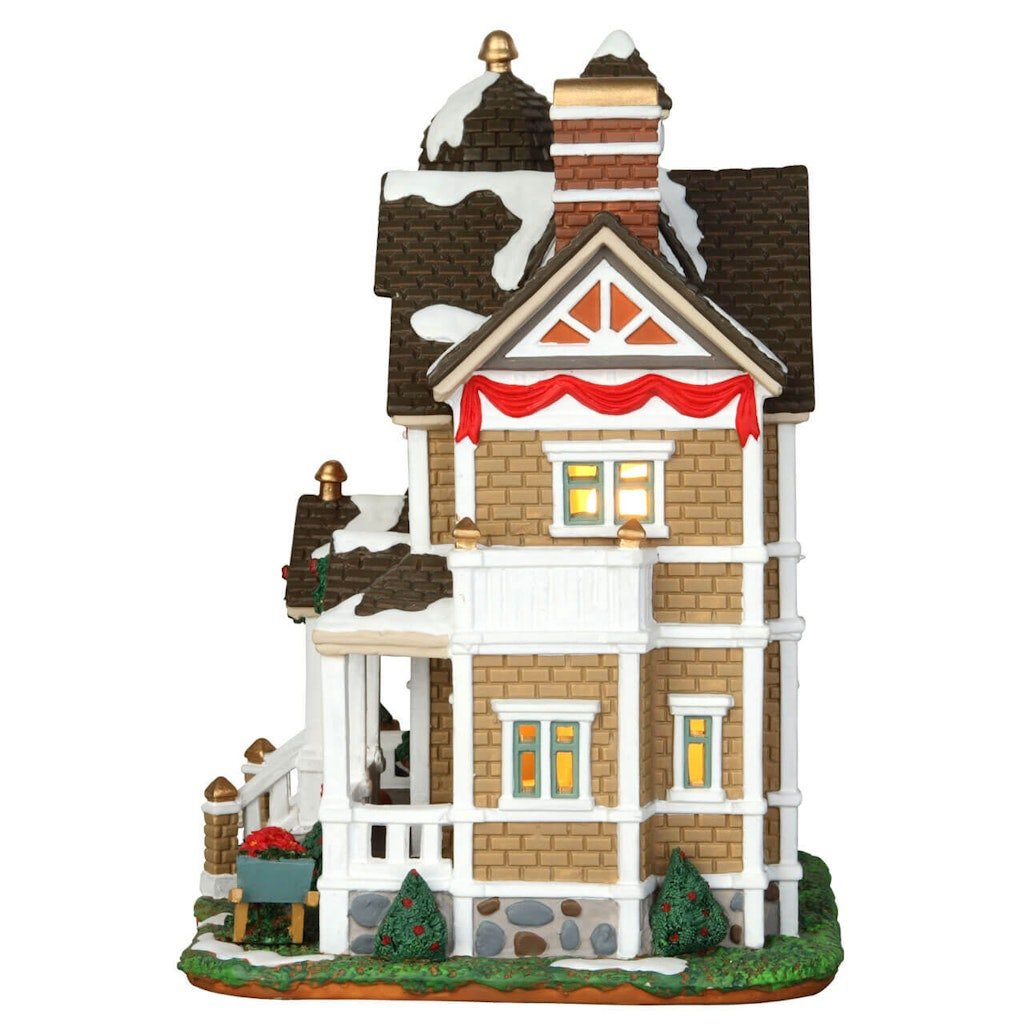 Lemax Christmas The Williams House Retired New 45689 Authorized Dealer - The Primitive Pineapple Collection