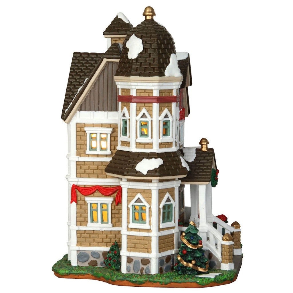 Lemax Christmas The Williams House Retired New 45689 Authorized Dealer - The Primitive Pineapple Collection