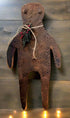 Primitive Colonial Wax Dipped Cinnamon Dusted XL Gingerbread Man 18.5" - The Primitive Pineapple Collection