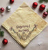Primitive HandmadeTea Towel/Basket Liner Gingerbread Blessing - The Primitive Pineapple Collection