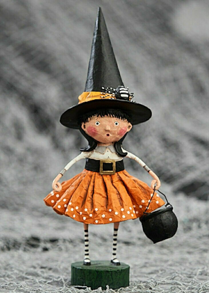 ESC and Company Lori Mitchell Halloween -Spellbound Witch 11164 - The Primitive Pineapple Collection
