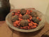 Primitive Handmade Blackened Beeswax Small Pumpkin Bowl Fillers Fall Harvest - The Primitive Pineapple Collection