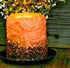 Primitive/Country Handcrafted Electric Hearth Evening Mocha 5" x 4’5" - The Primitive Pineapple Collection
