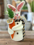 Primitive Handmade Spring "Clover" Bunny/Rabbit Doll Shelf Tuck Farmhouse - The Primitive Pineapple Collection
