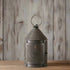 Primitive Colonial Electric Black 15 "Fireside Lantern Punched Tin - The Primitive Pineapple Collection