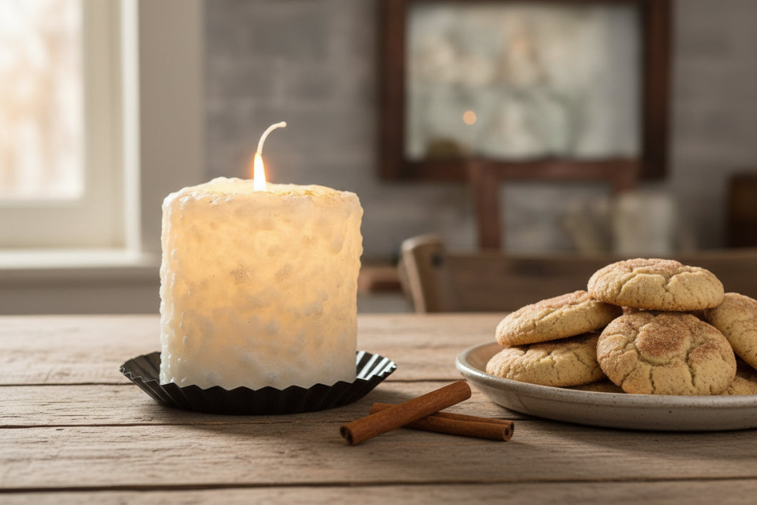 Primitive/Country Handcrafted Electric Hearth Snickerdoodle 5" x 4’5" - The Primitive Pineapple Collection