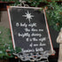 Primitive Christmas Ragon House Distressed Metal Holy Night Tin Sign 14" - The Primitive Pineapple Collection
