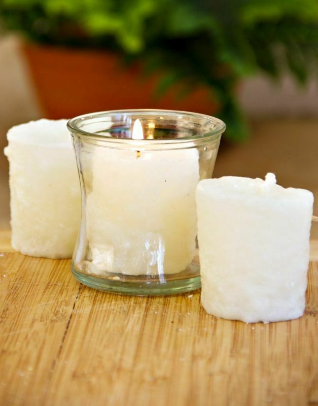 Primitive/Country Handmade Warm Glow Candles 3 Pack Votive Candles - The Primitive Pineapple Collection