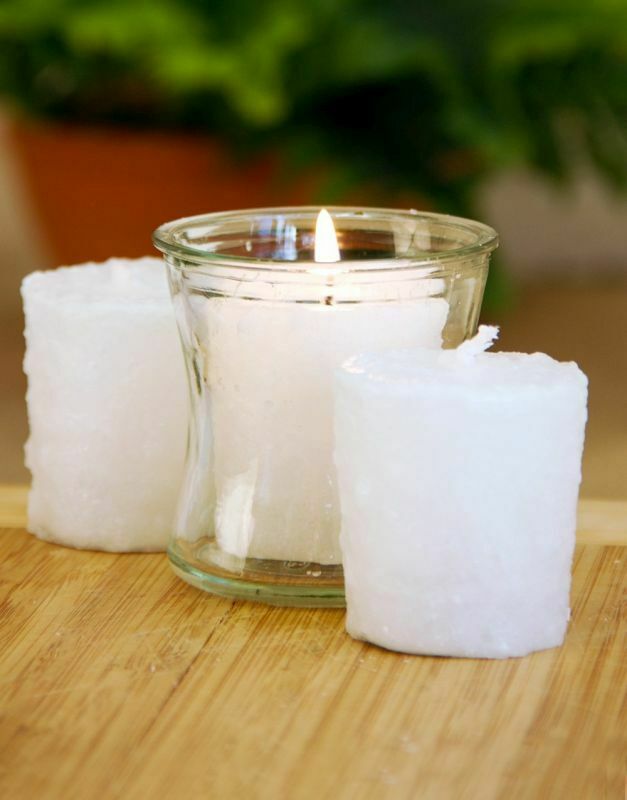 Primitive/Country Handmade Warm Glow Candles 3 Pack Votive Candles - The Primitive Pineapple Collection