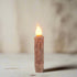 Primitive/Country 4" Battery Operated Brown Taper Candle W/Timer - The Primitive Pineapple Collection