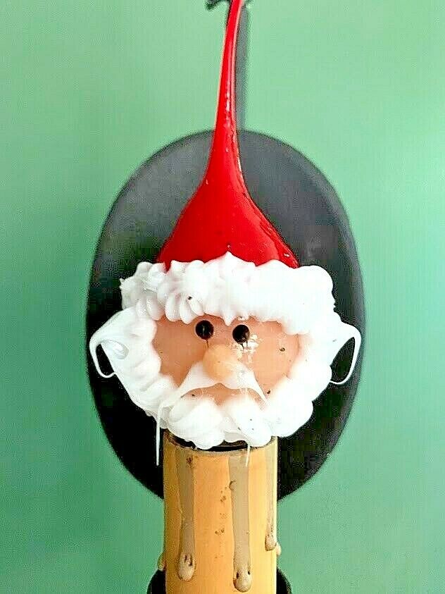 Primitive/Country Scented Silicone Dipped Santa Claus Light Bulb - The Primitive Pineapple Collection