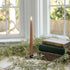 Primitive/Country 11" Sepia Flair Tip Taper Candle Timer - The Primitive Pineapple Collection