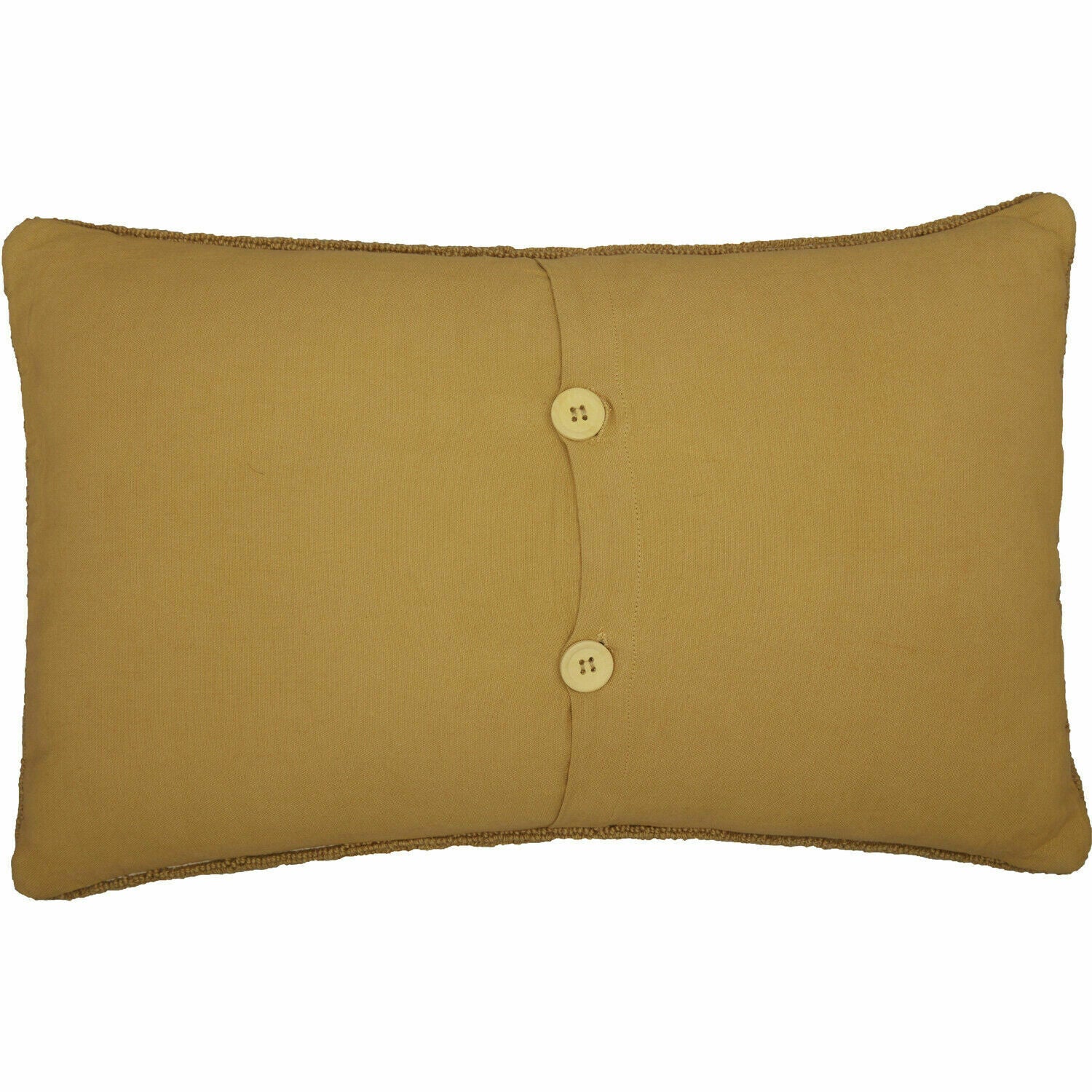 Primitive/Country Heritage Farms Sheep and Star Hooked Pillow 14x22 - The Primitive Pineapple Collection
