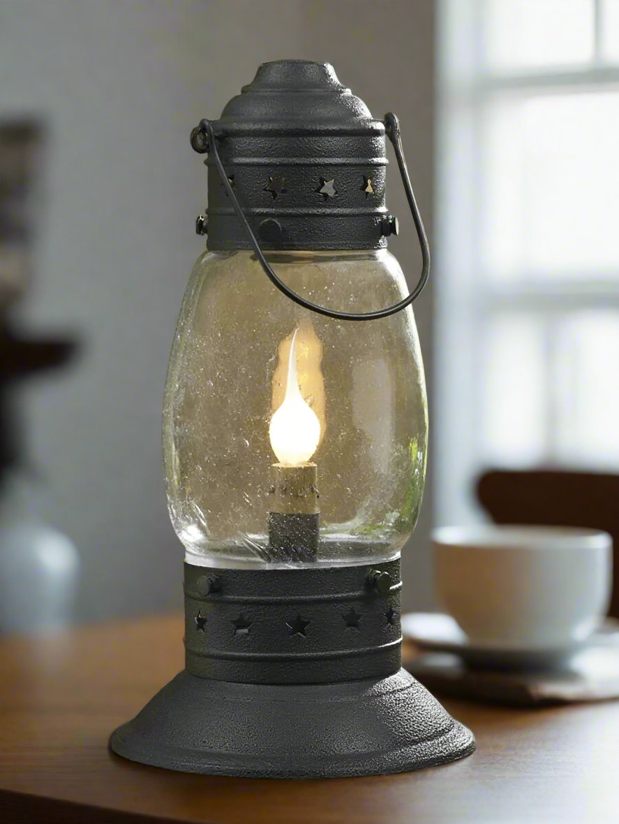 Primitive Colonial Electric Reproduction 14" Onion Lamp - The Primitive Pineapple Collection