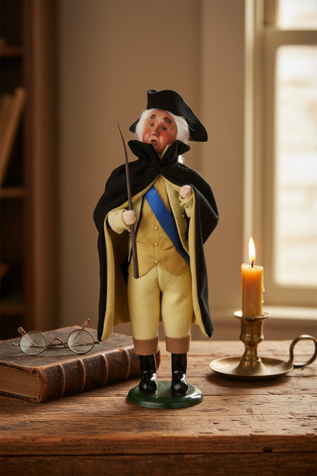 Primitive Collectable Byers Choice President George Washington Caroler New 568 - The Primitive Pineapple Collection