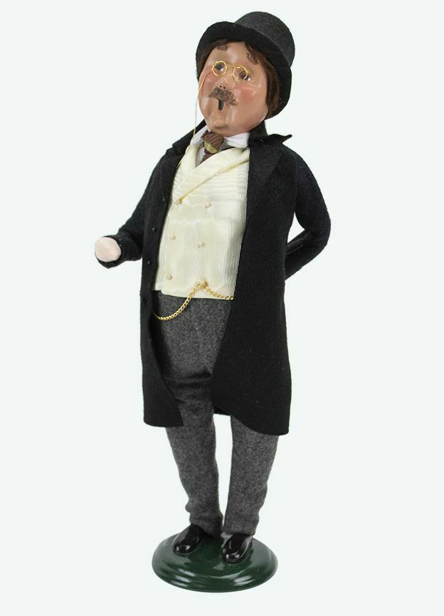 Primitive Byers Choice Historical Theodore Teddy Roosevelt Caroler ZBC89 - The Primitive Pineapple Collection