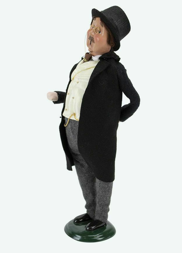 Primitive Byers Choice Historical Theodore Teddy Roosevelt Caroler ZBC89 - The Primitive Pineapple Collection