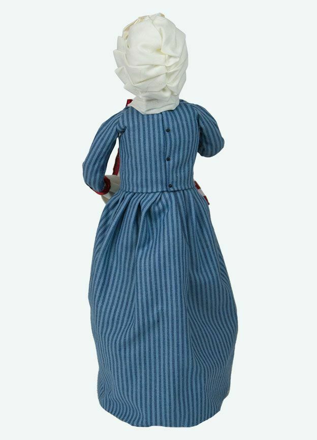 Primitive Collectable Byers Choice Betsy Ross Caroler New 554W - The Primitive Pineapple Collection