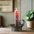 Primitive Colonial Electric Cottage Chamberstick Candelabra Bulb - The Primitive Pineapple Collection