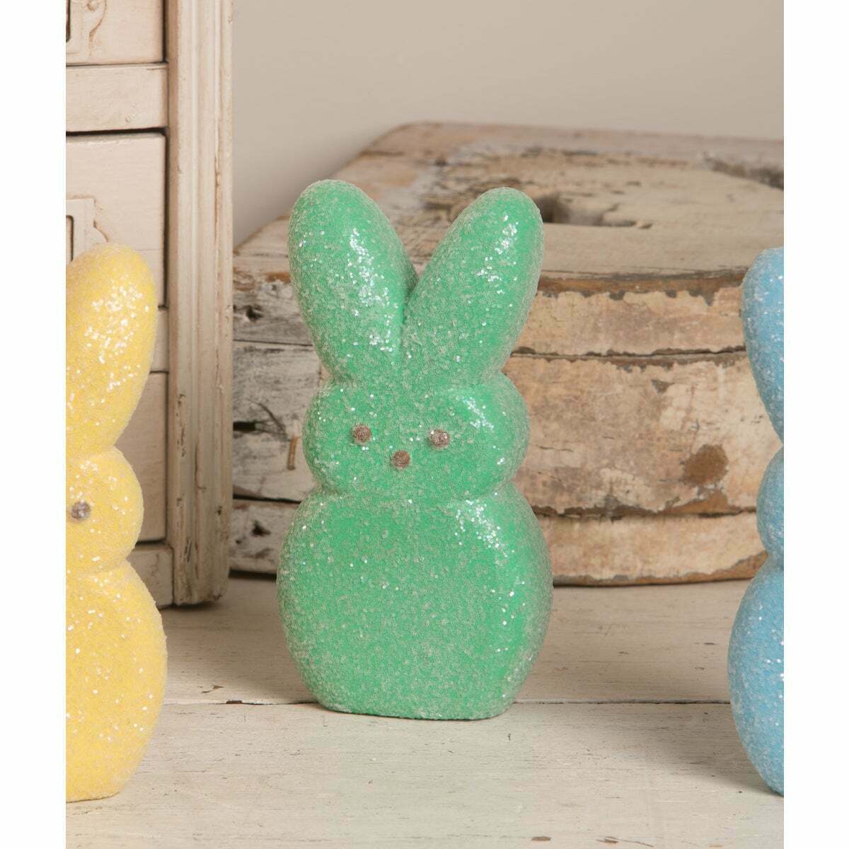 Bethany Lowe Easter 6" Marshmallow Pastel Peep Figurines 6 Colors - The Primitive Pineapple Collection