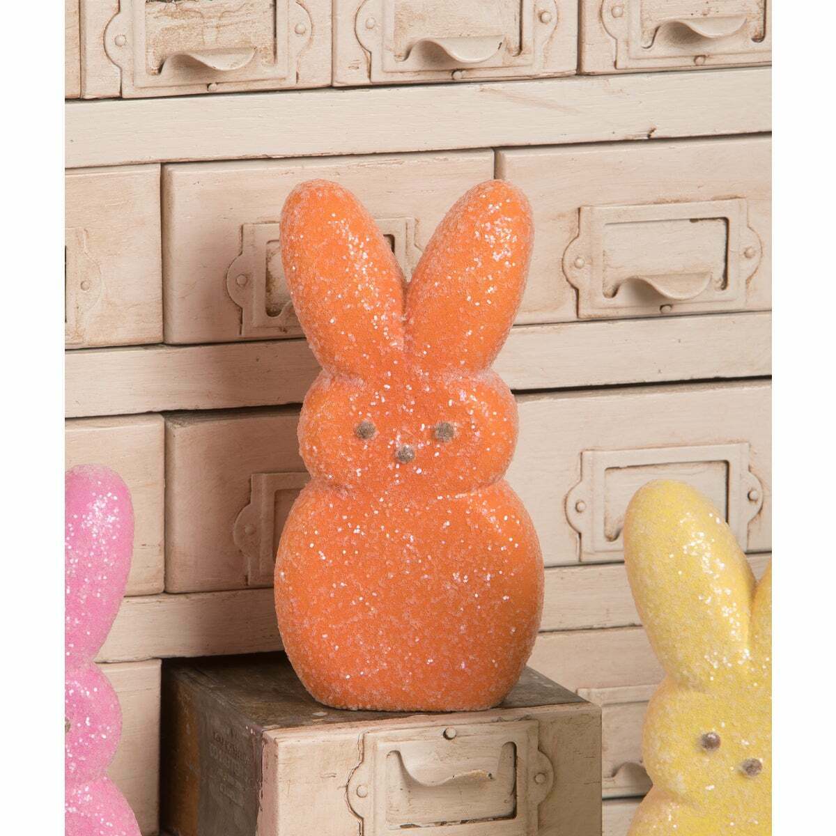 Bethany Lowe Easter 6" Marshmallow Pastel Peep Figurines 6 Colors - The Primitive Pineapple Collection
