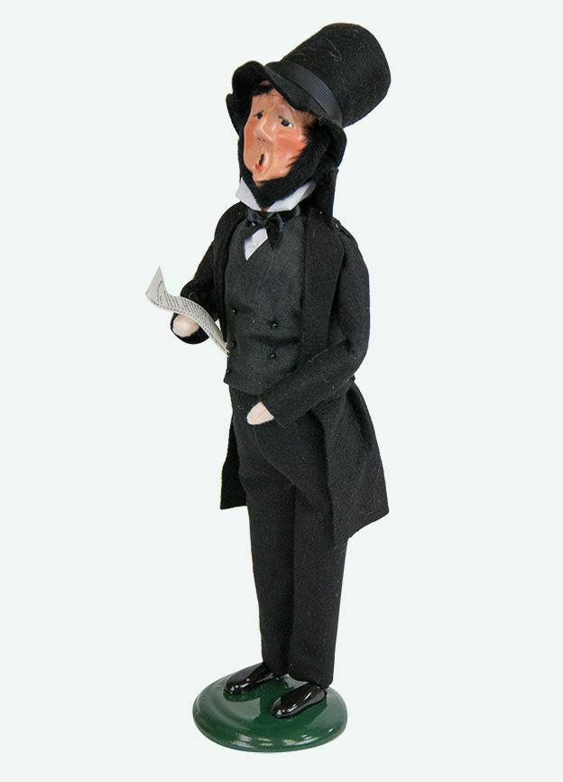 Primitive Byers Choice Historical Abraham Lincoln 564 Caroler - The Primitive Pineapple Collection