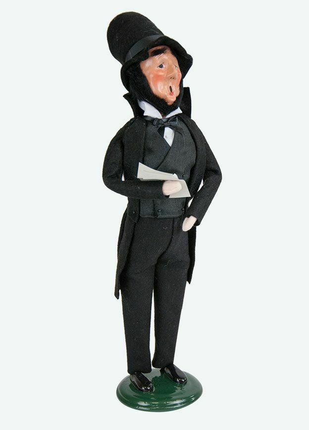 Primitive Byers Choice Historical Abraham Lincoln 564 Caroler - The Primitive Pineapple Collection
