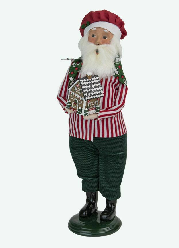 Byers Choice New Colonial Baking Santa 3223 Authorized Dealer - The Primitive Pineapple Collection