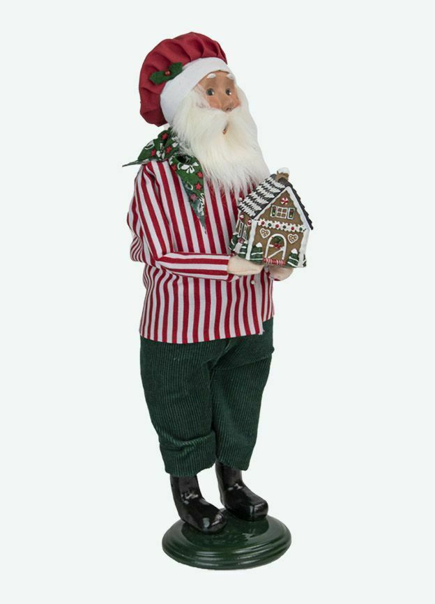 Byers Choice New Colonial Baking Santa 3223 Authorized Dealer - The Primitive Pineapple Collection
