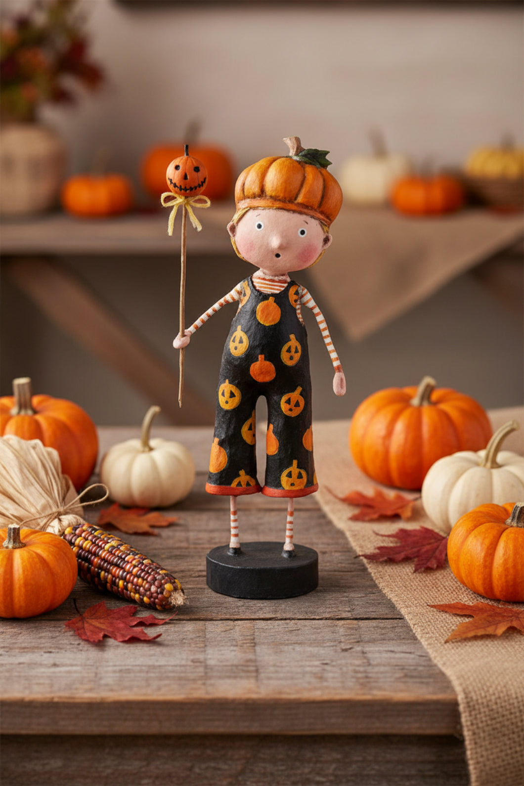 ESC Halloween Pumpkin Patches Lori Mitchell 14476 - The Primitive Pineapple Collection
