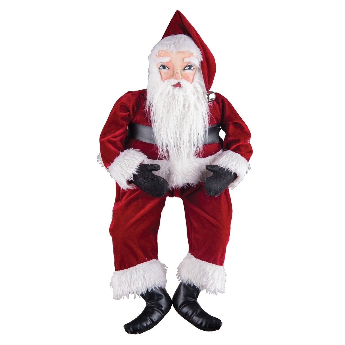 Christmas Collectable Gathered Traditions Whittaker Santa 26" Joe Spencer - The Primitive Pineapple Collection