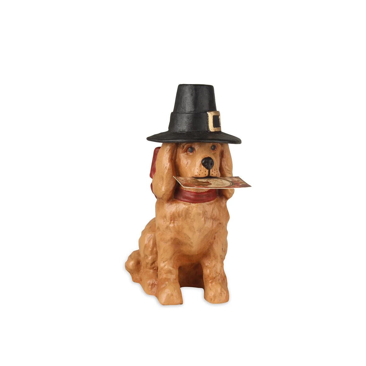 Bethany Lowe Fall Thanksgiving Pilgrim Dog TD7665 - The Primitive Pineapple Collection