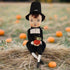 Primitive Folk art Thanksgiving Fall Adam Pilgrim Doll Joe Spencer 15" Pumpkin - The Primitive Pineapple Collection
