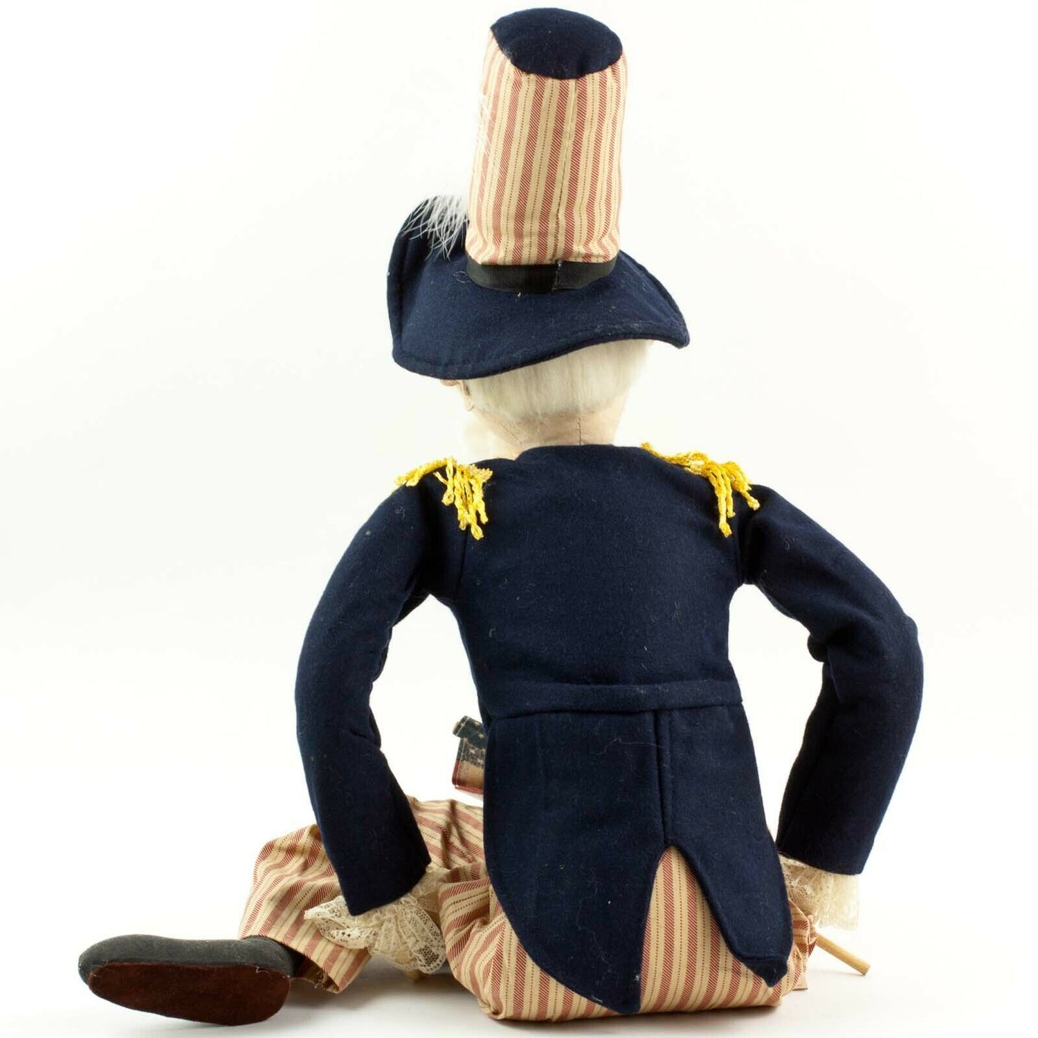 Primitive Folk art Americana  Uncle Sam Patriotic 4th of July Joe Spencer 32"