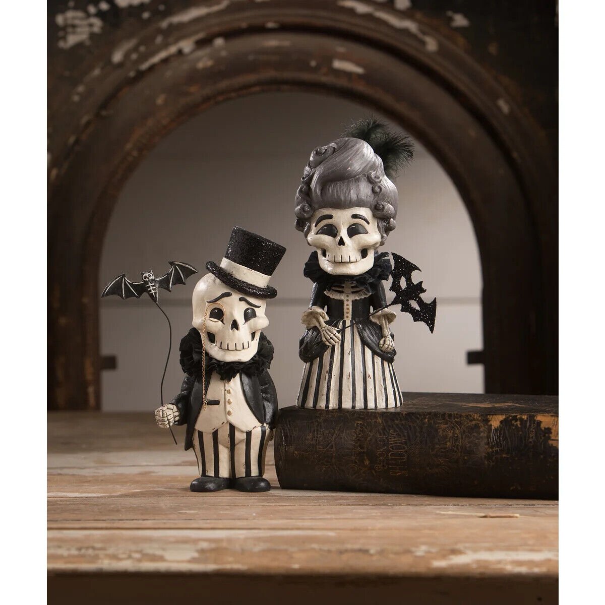 Bethany Lowe Halloween Divine Desiree Skelly TD1194 - The Primitive Pineapple Collection