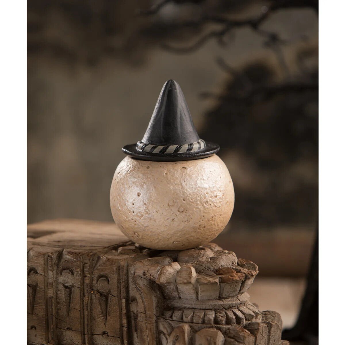 Bethany Lowe Halloween Star Wanda Luna Container JP1059 Johanna Parker - The Primitive Pineapple Collection