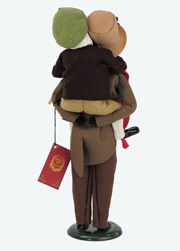 Colonial Byers Choice Christmas Bob Crotchet/Tiny Tim 209 Authorized Dealer - The Primitive Pineapple Collection